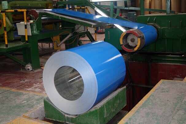 Bobina d'acciaio galvanizzata preverniciata tubo multicolore 1250mm del piatto d'acciaio per il magazzino