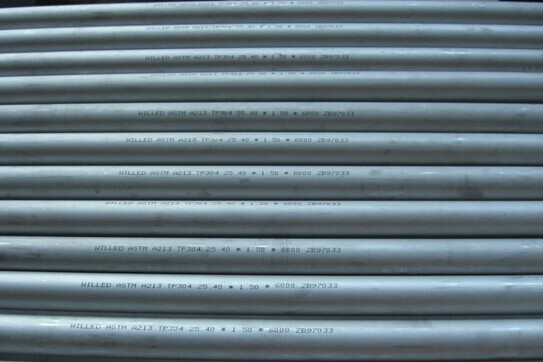 Tubi di superficie marinati OD 12.7mm ~ tubo rotondo dello scambiatore di calore dell'acciaio inossidabile da 2200 millimetri