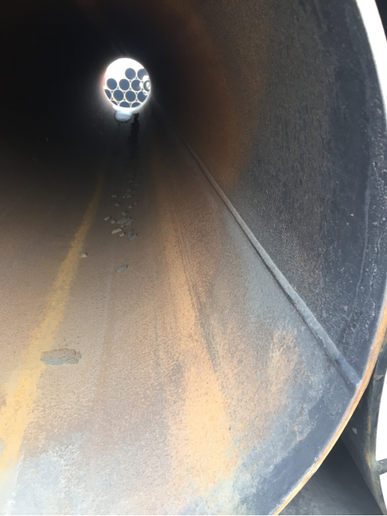 16 x 60 x 70 hanno galvanizzato il tubo d'acciaio, tubo d'acciaio saldato a spirale di LSAW per petrolio