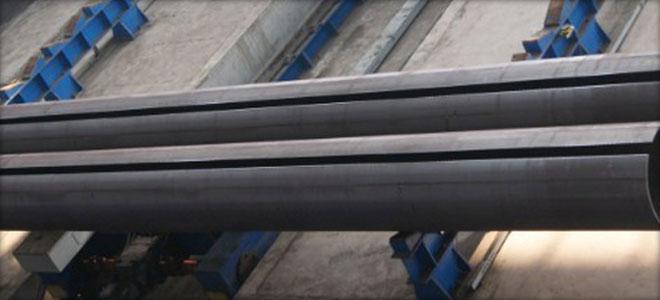 Colori il acciaio al carbonio del tubo d'acciaio strutturale rivestito LSAW/di ERW per il trasporto petrolio/del gas