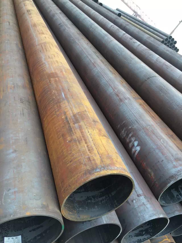 Tubo di gas d'acciaio saldato nero del grande diametro del tubo d'acciaio di Q195 Q235 ERW per petrolio