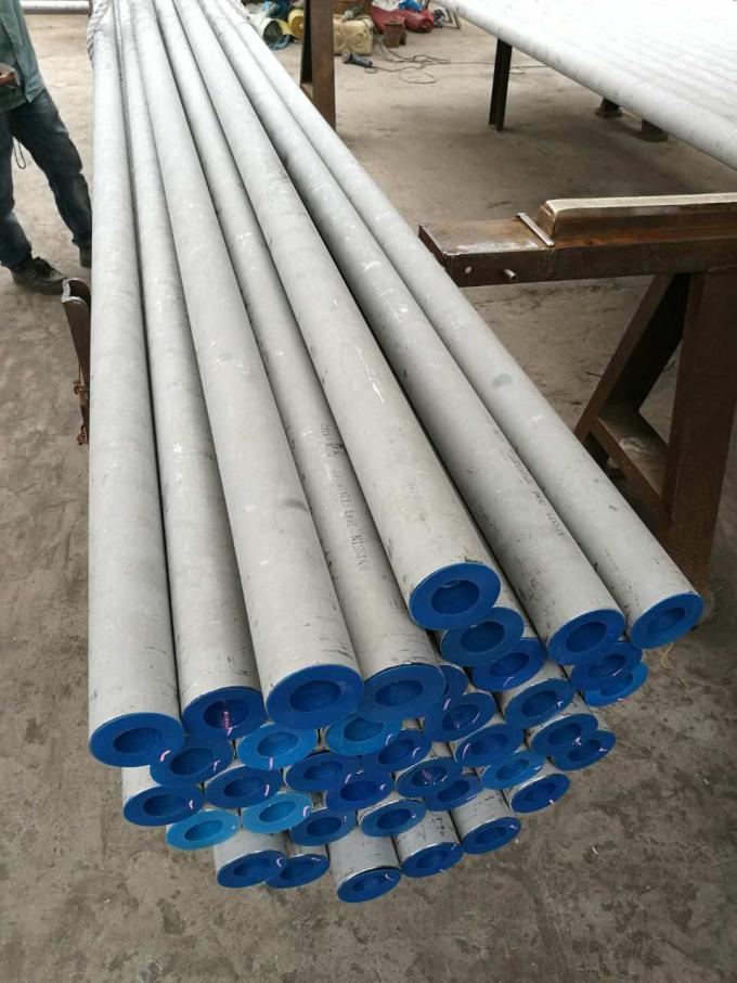 321 e lunghezza casuale del tubo senza cuciture dell'acciaio inossidabile 316Ti per il prodotto chimico