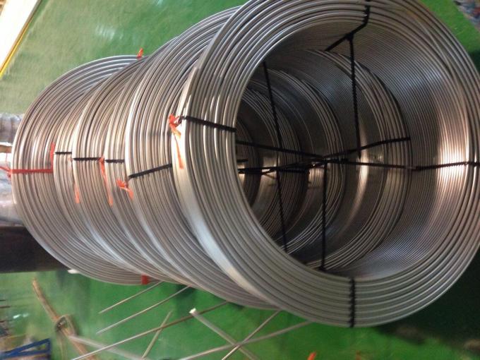 0.5mm - il tubo della bobina dell'acciaio inossidabile di 20.0mm, tubi dello scambiatore di calore classifica 304 304L F321 310S