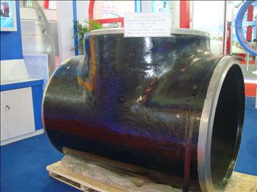 Gli accessori per tubi dell'acciaio del grande diametro di ASTM A213 sgomitano, T SCH100 per petrolio, caldaia