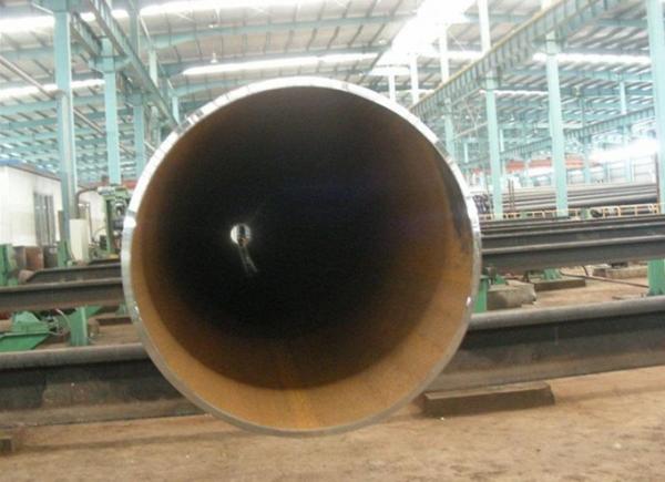 Annerisca LSAW dipinto/il tubo d'acciaio saldato ERW, tubo senza cuciture del acciaio al carbonio per costruzione